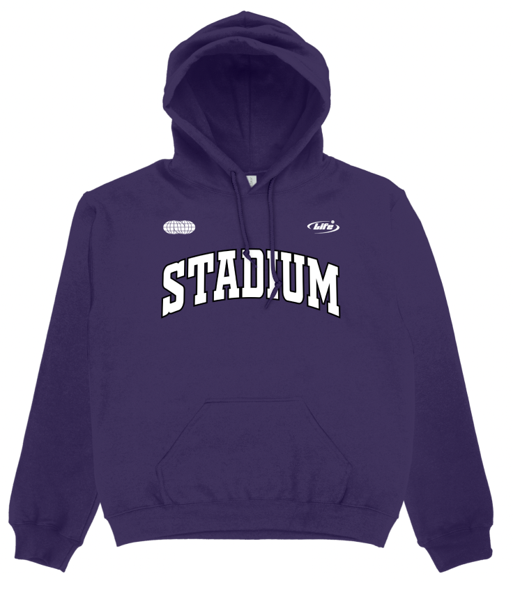 STADIUM STAPLE PURPLE HOODIE